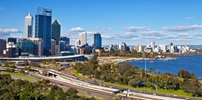 Lanscape photo of Perth city 