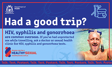 Had a good trip? Healthysexual campaign poster (landscape)