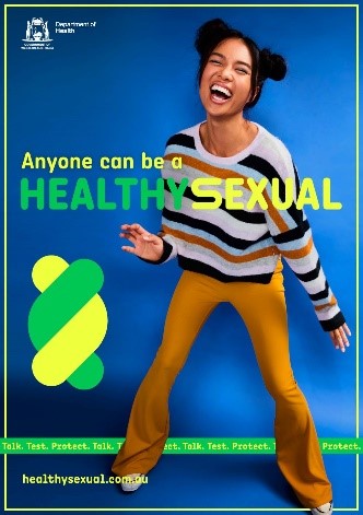 Anyone can be a healthysexual poster girl laughing