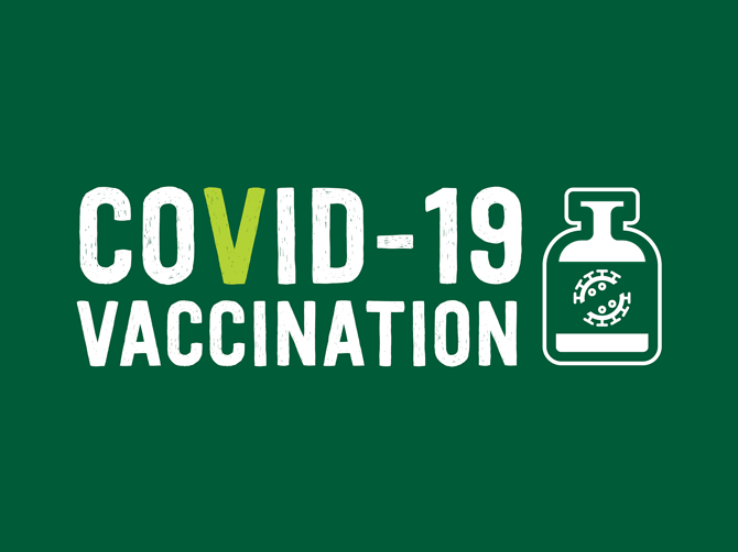 Banner: COVID-19 vaccination