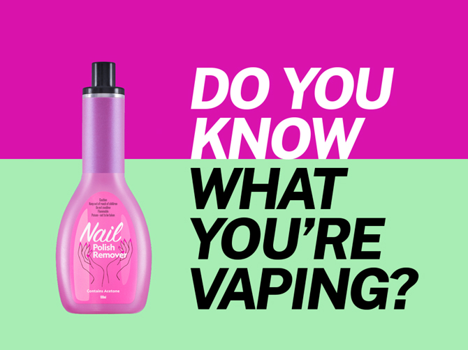 Banner - Do you know what you're vaping?