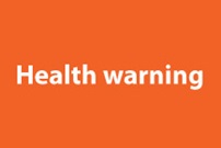 Health warning icon