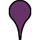 Purple paddle indicates proposed new sample site