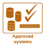 Logo: Approved systems