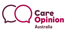 Logo: Patient Opinion Australia. Be heard.